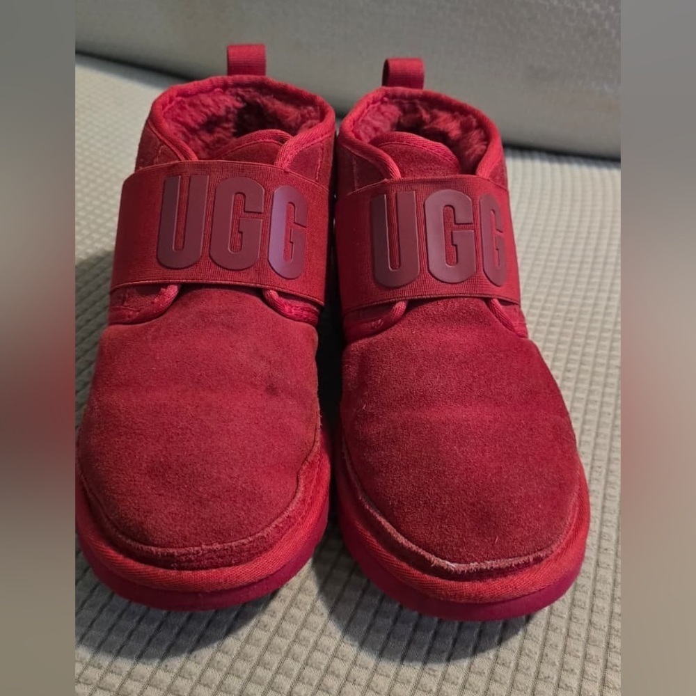 UGG Kids Red Slippers
